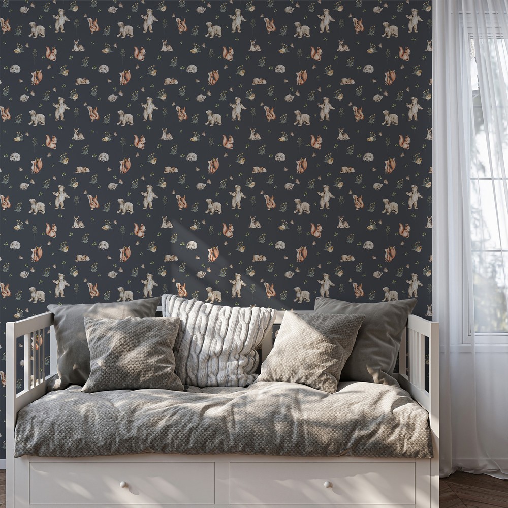 Picture of Wild friends Midnight Blue - 1028401-05